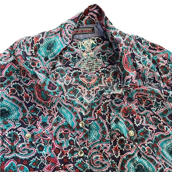 Wrangler Button Snap Western Top - Picture 1 of 2